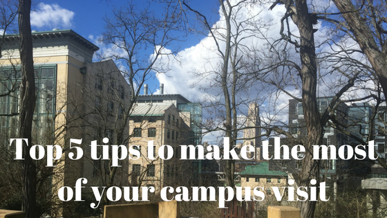 how to make most of campus visit